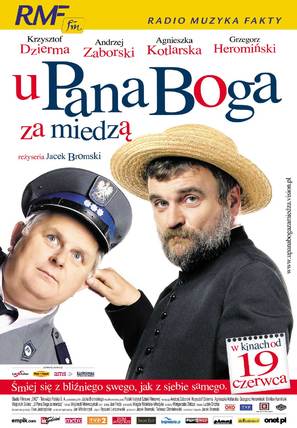 U Pana Boga za miedza - Polish Movie Poster (thumbnail)