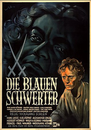 Blauen Schwerter, Die - German Movie Poster (thumbnail)