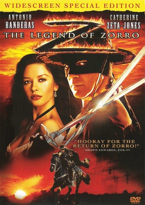 The Legend of Zorro - DVD movie cover (thumbnail)