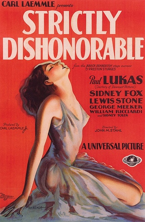 Strictly Dishonorable - Movie Poster (thumbnail)