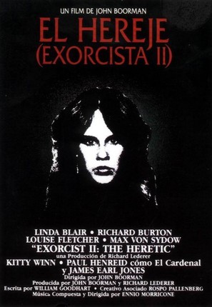 Exorcist II: The Heretic - Spanish Movie Poster (thumbnail)