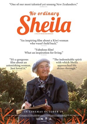 No Ordinary Sheila - New Zealand Movie Poster (thumbnail)