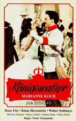 K&ouml;nigswalzer - German VHS movie cover (thumbnail)