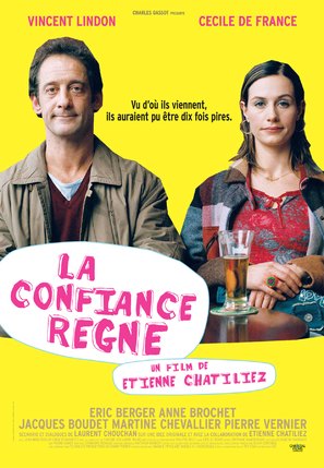 La confiance r&egrave;gne - French Movie Poster (thumbnail)