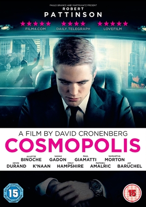 Cosmopolis - British DVD movie cover (thumbnail)