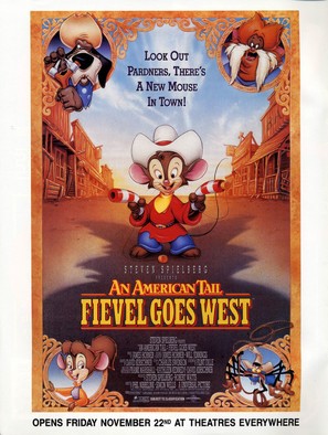 An American Tail: Fievel Goes West - Movie Poster (thumbnail)