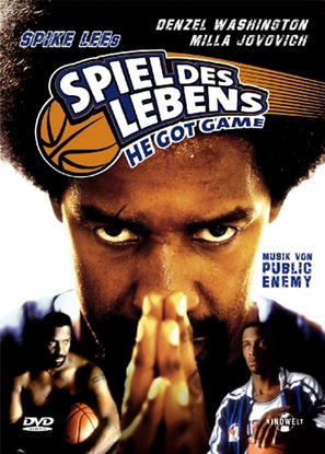 He Got Game - German DVD movie cover (thumbnail)