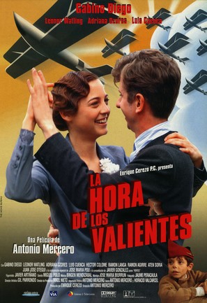 La hora de los valientes - Spanish Movie Poster (thumbnail)