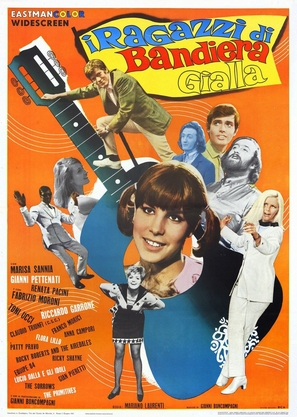 I ragazzi di Bandiera Gialla - Italian Movie Poster (thumbnail)