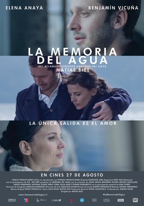 La memoria del agua - Chilean Movie Poster (thumbnail)