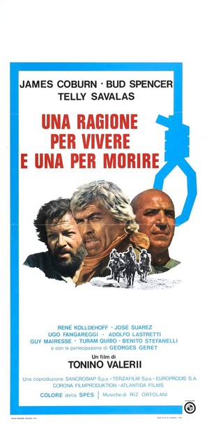 Una ragione per vivere e una per morire - Italian Movie Poster (thumbnail)