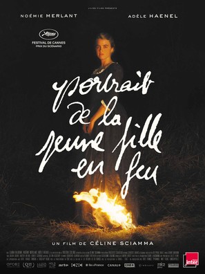 Portrait de la jeune fille en feu - French Movie Poster (thumbnail)