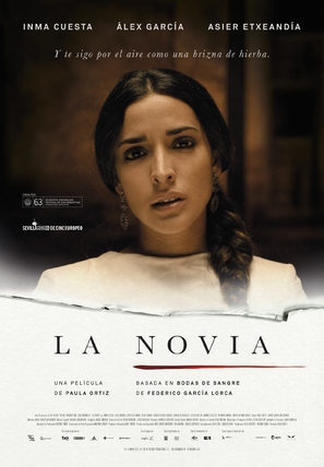 La novia - Spanish Movie Poster (thumbnail)