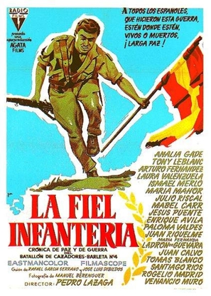 La fiel infanter&iacute;a - Spanish Movie Poster (thumbnail)