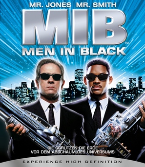 Men in Black - German Movie Cover (thumbnail)