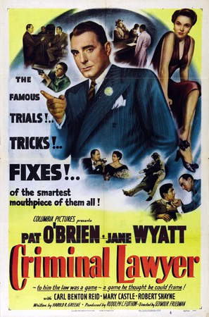 Criminal Lawyer - Movie Poster (thumbnail)