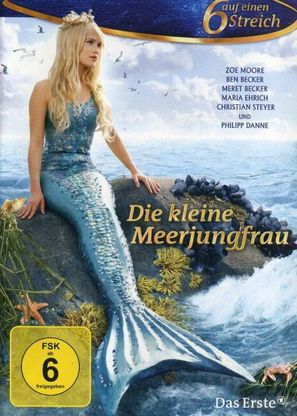 Die kleine Meerjungfrau - German DVD movie cover (thumbnail)