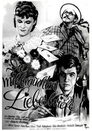 Die mi&szlig;brauchten Liebesbriefe - Swiss Movie Poster (thumbnail)