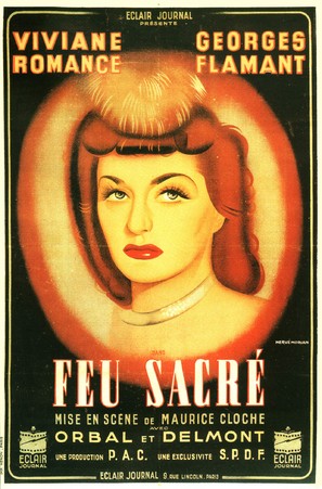 Feu sacr&egrave; - French Movie Poster (thumbnail)