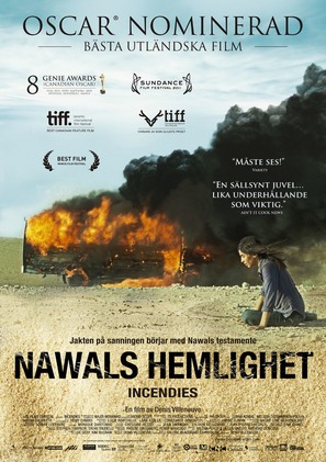 Incendies - Swedish Movie Poster (thumbnail)