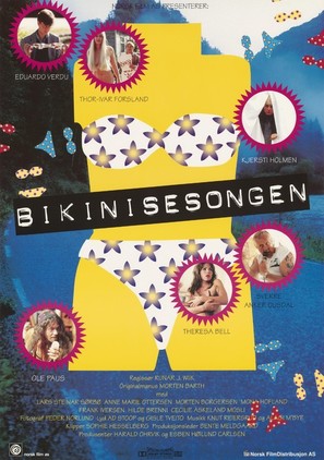 Bikinisesongen - Norwegian Movie Poster (thumbnail)