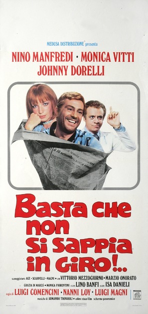 Basta che non si sappia in giro!... - Italian Movie Poster (thumbnail)