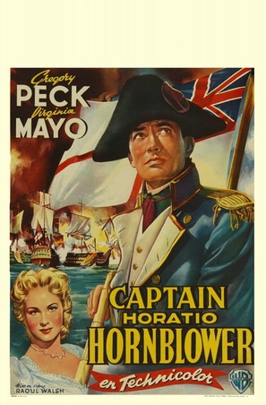 Captain Horatio Hornblower R.N. - Belgian Movie Poster (thumbnail)