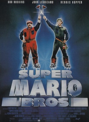 Super Mario Bros. - French Movie Poster (thumbnail)