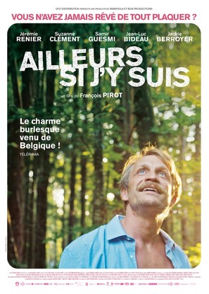 Ailleurs si j&#039;y suis - French Movie Poster (thumbnail)