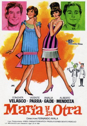 Las locas del conventillo - Spanish Movie Poster (thumbnail)