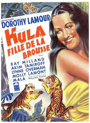 The Jungle Princess - Belgian Movie Poster (thumbnail)