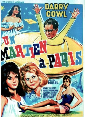 Un Martien &agrave; Paris - Belgian Movie Poster (thumbnail)