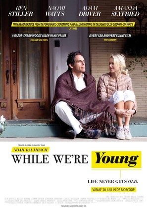 While We&#039;re Young - Dutch Movie Poster (thumbnail)