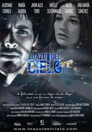 Lo Azul Del Cielo - Colombian Movie Poster (thumbnail)