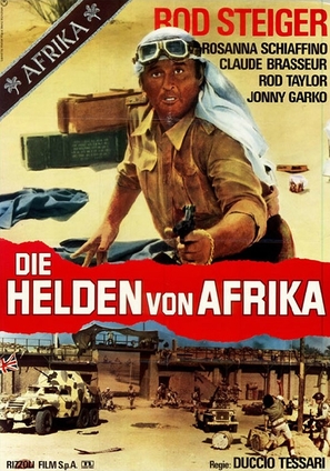 Gli eroi - German Movie Poster (thumbnail)