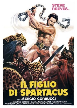 Il figlio di Spartacus - Italian Movie Poster (thumbnail)