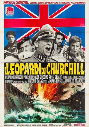 I Leopardi di Churchill - Italian Movie Poster (thumbnail)