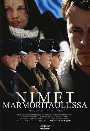 Nimed marmortahvlil - Finnish Movie Cover (thumbnail)