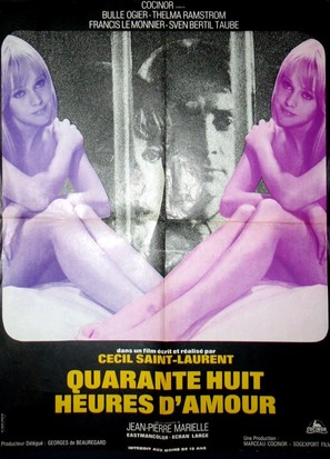 Quarante-huit heures d&#039;amour - French Movie Poster (thumbnail)