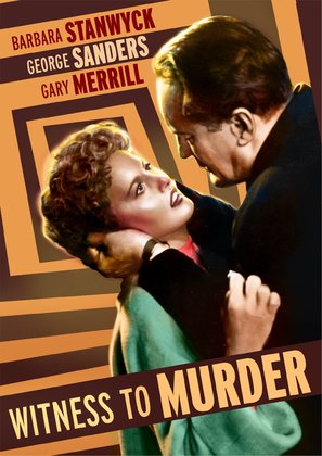 Witness to Murder - DVD movie cover (thumbnail)