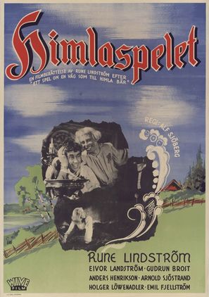 Himlaspelet - Swedish Movie Poster (thumbnail)