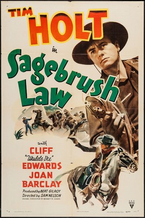 Sagebrush Law - Movie Poster (thumbnail)