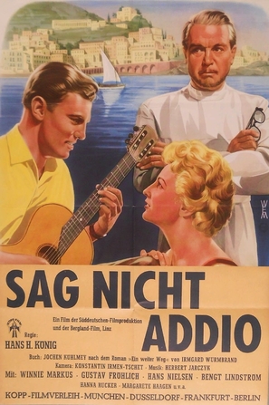 Vergi&szlig; wenn Du kannst - German Movie Poster (thumbnail)