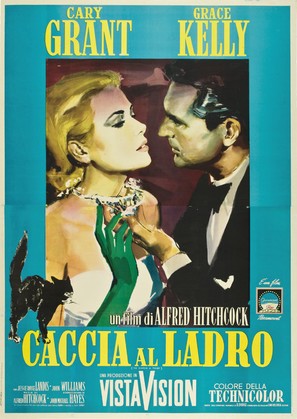 To Catch a Thief - Italian Movie Poster (thumbnail)
