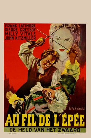 A fil di spada - Belgian Movie Poster (thumbnail)