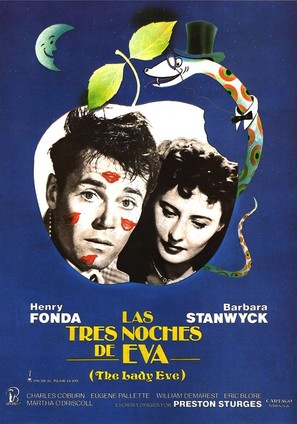 The Lady Eve - Spanish Movie Poster (thumbnail)