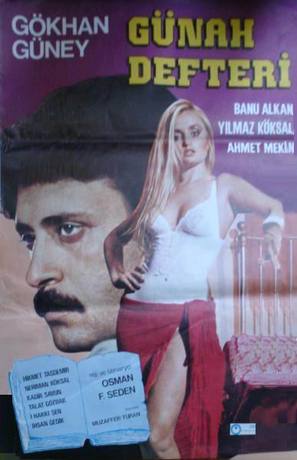 G&uuml;nah defteri - Turkish Movie Poster (thumbnail)