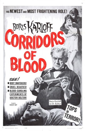 Corridors of Blood - Movie Poster (thumbnail)
