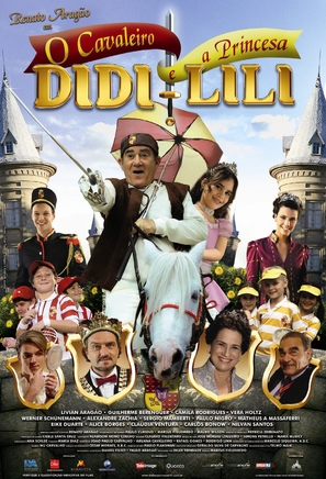 O Cavaleiro Didi e a Princesa Lili - Brazilian Movie Poster (thumbnail)