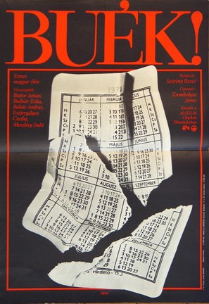 BU&Eacute;K! - Hungarian Movie Poster (thumbnail)